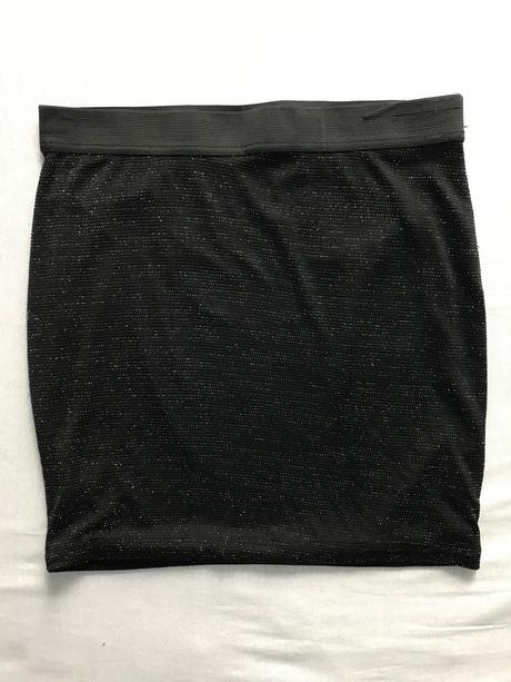 Čierna minisukňa, amisu,38