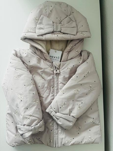 Zimná bunda pre dievcatko nová 86, next,86