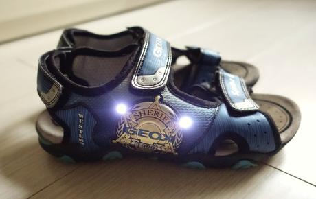 Svietiace sandále geox, geox,35