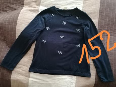 Tričko s mašličkami, zara,152