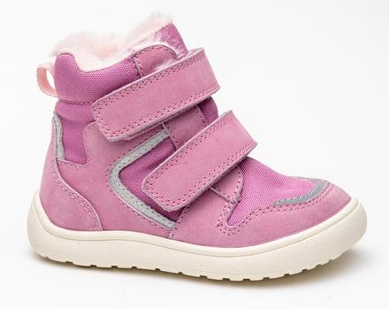 Zimná obuv barefoot s membránou daxi pink, protetika,23