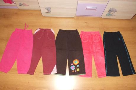 4x teplaky do skolky, bonprix,110