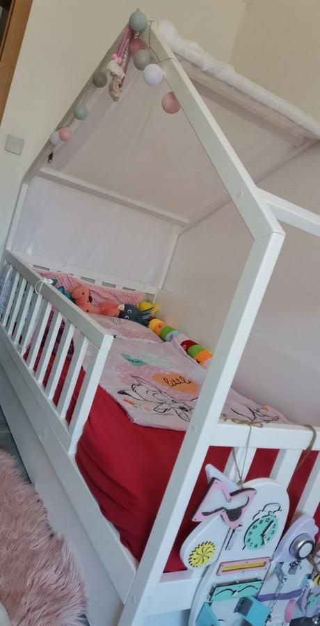 Domčeková posteľ 120/200, šírka (cm): 120,dĺžka (cm): 200