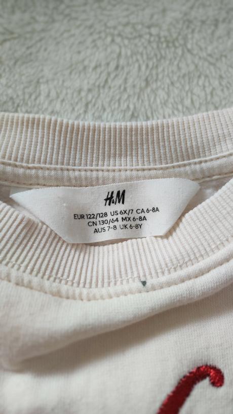 Dievčenská mikina, h&m,122