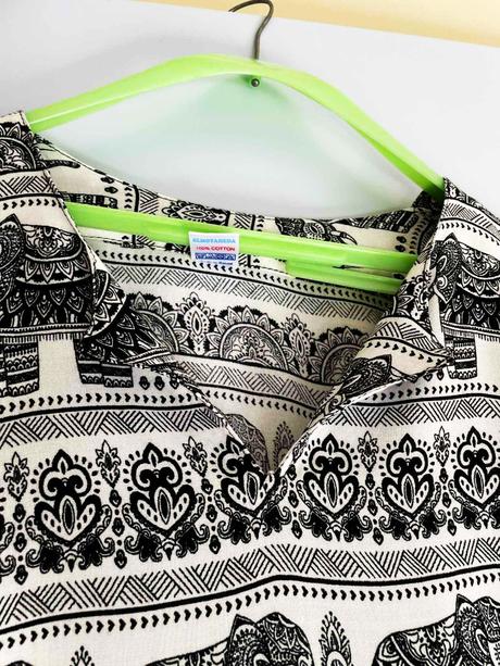 Etno voľná tunika xl/xxl, xl