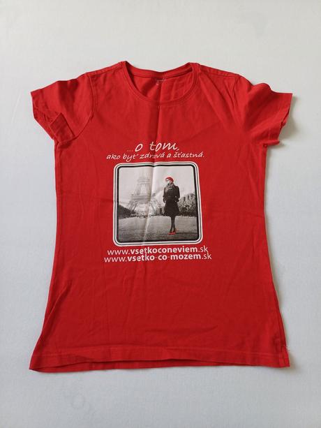 Červené tričko, xs