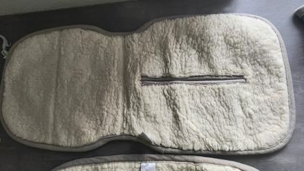 Merino vložka do autosedačky, axkid