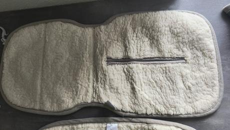 Merino vložka do autosedačky, axkid