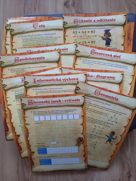 Vzdelávacie kartičky leonardove,