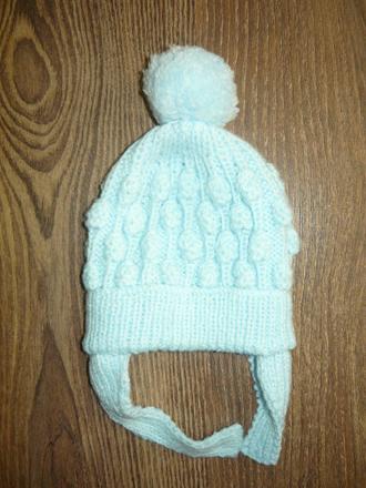 Štrikovaná teplá čiapka -62/68, 62 / 68