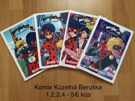 Komix - miraculous - kúzelná beruška, 