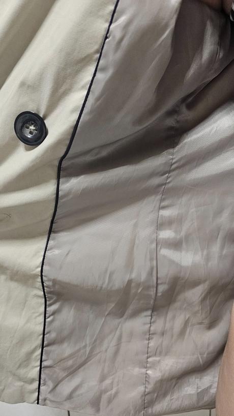 Prechodný plášť - trenčkot zara basic, zara,m