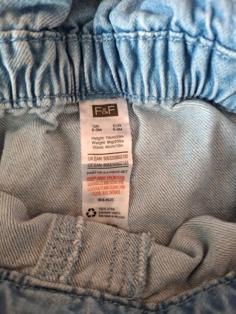 Detské nohavice - 2ks, f&f,68