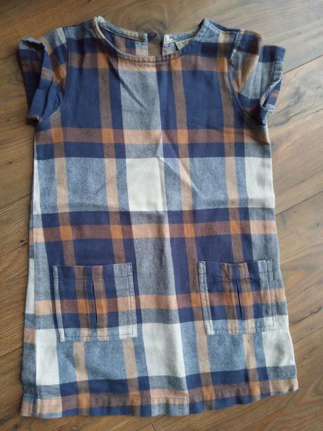 Dievčenské kárované šaty / tunika, next,110