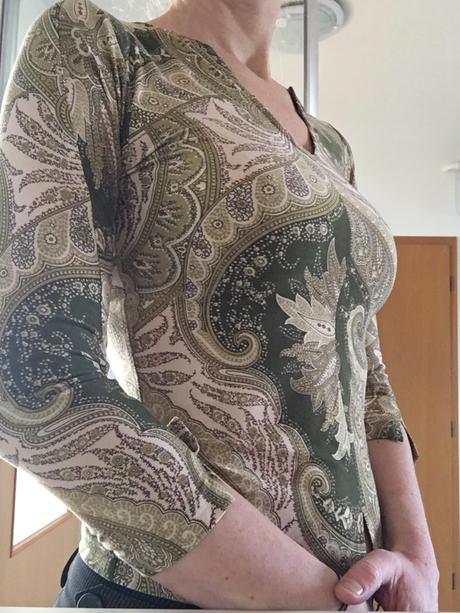 Tričko s 3/4 rukávmi zn. karin, xs