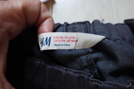 Nohavice h&m, h&m,158