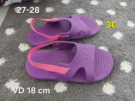 Gumene slapky k vode 27/28, decathlon,27