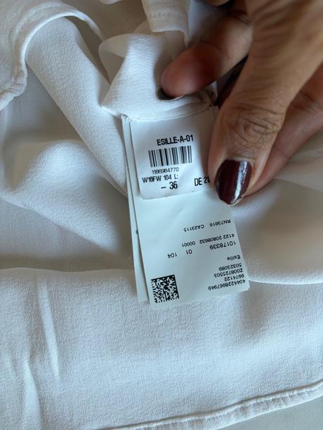 Hugo boss bluzka z viskozy 36, hugo boss,36