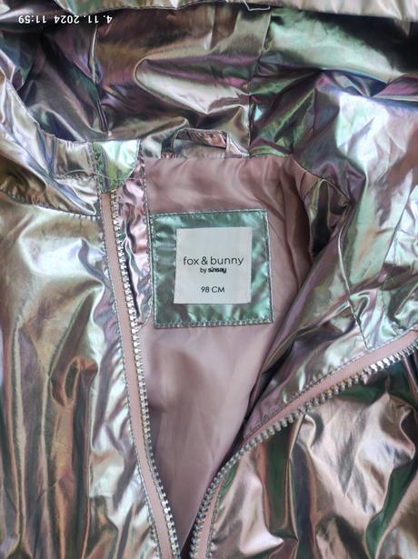 Prechodná bunda pre dievčatko 98, fox & bunny,98