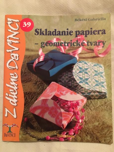 Skladanie papiera- geometrické vzory,
