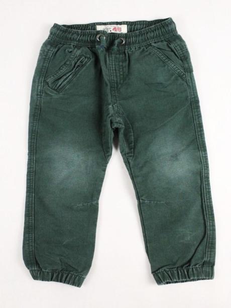 Chlapčenské zelené rifle na gumu next 2-3 r. a, next,98