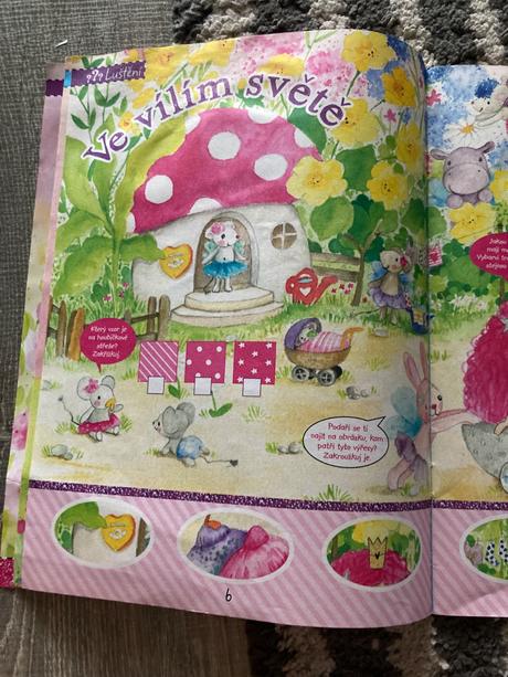 Dievčenské časopisy 5ks, 