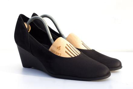 Kožené lodičky na platforme, 38