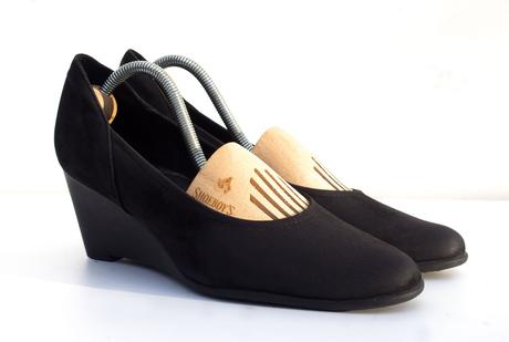 Kožené lodičky na platforme, 38