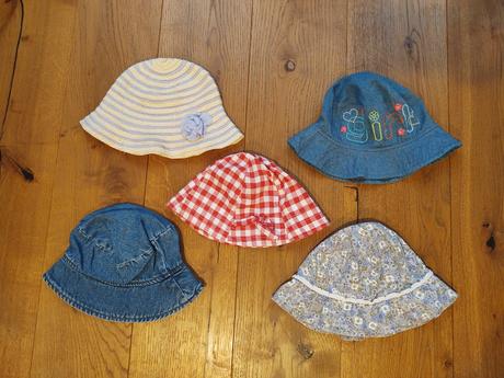 5x dievčenský klobúk veľ.52, 52