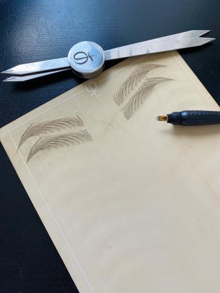 Modelka na obočie technikou phishading