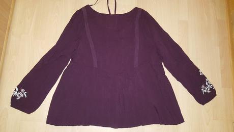 Bordová tunika vel. 46, 46