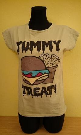 Dámsky bavlnený top, here there, m