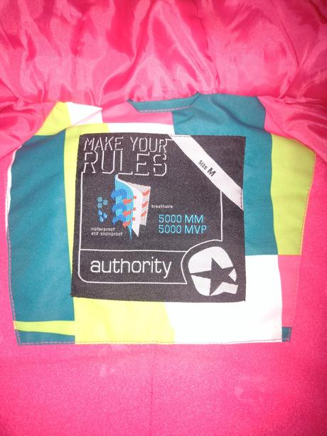 Dámska lyžiarska bunda, authority,m