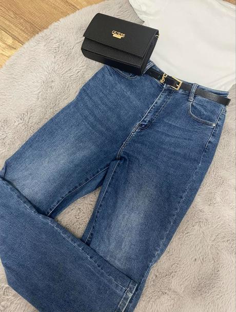 Úzasne pohodlné makkulinke rozsírene rifle top sta, xs