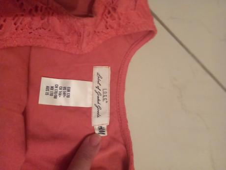 Dievčenská blúzka bez rukávov veľkosť 170, h&m,170