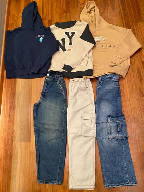 Balík oblečenia, 140–152