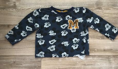 Tričko/nátelník mickey dlhý rukáv veľ.92/98, 98