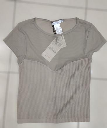 Top s krátkym rukávom, stradivarius,s