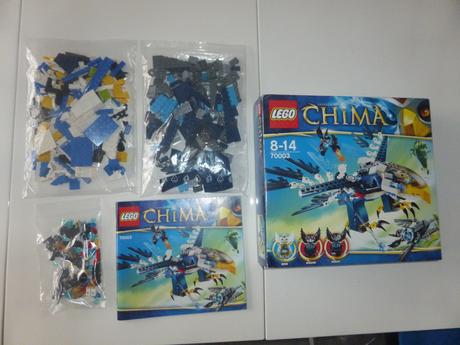 Lego chima 70003 erisina orlia stíhačka,
