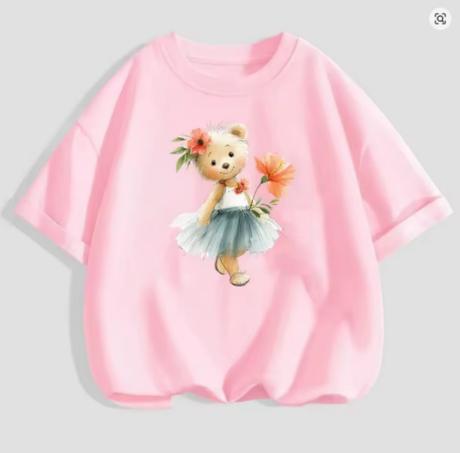 Nažehľovačka medvedík dievčatko 14,5x7,5cm (nz476), 