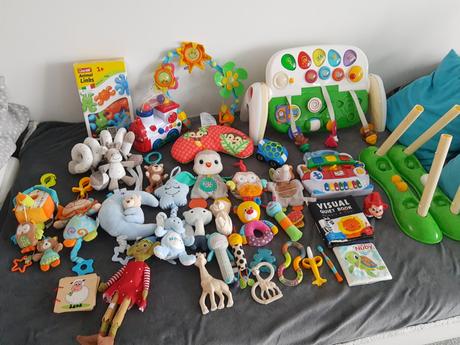 Hračky od narodenia,