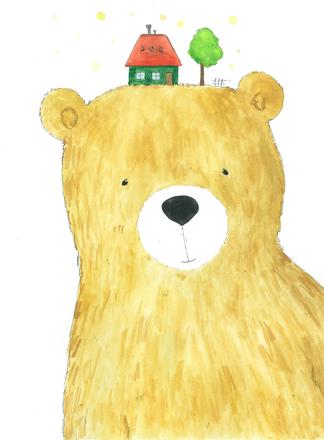 Maco, akvarel, kresba, 