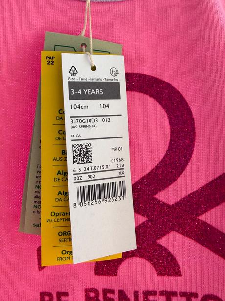 Mikina benetton, benetton,104