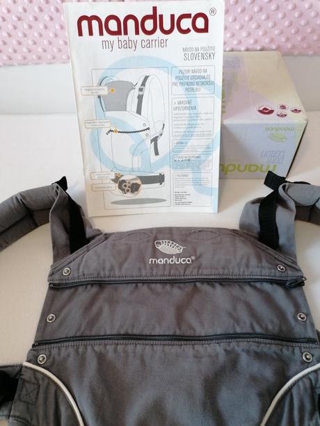 Nosič zn. manduca sivy, manduca