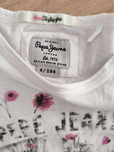 Tričko pepe jeans, pepe jeans,104