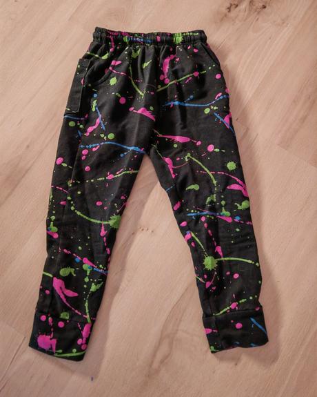 Tepláčiky prskane bavlna 110/116, 116