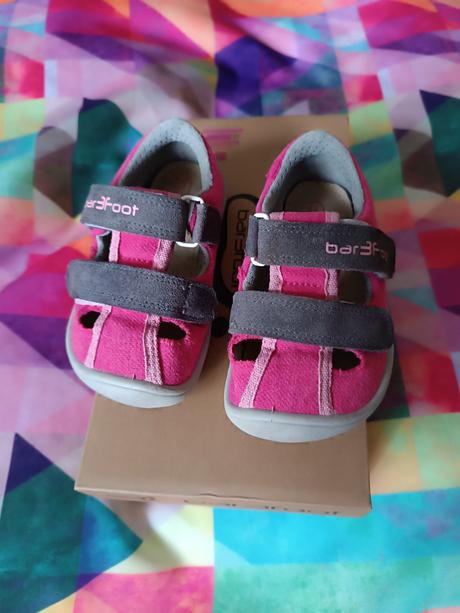 Barefoot sandálky bar3foot, 24