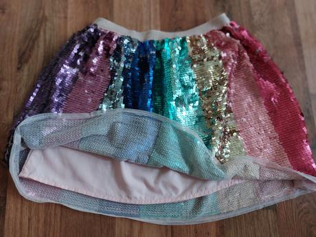 Flitrova suknička, h&m,140