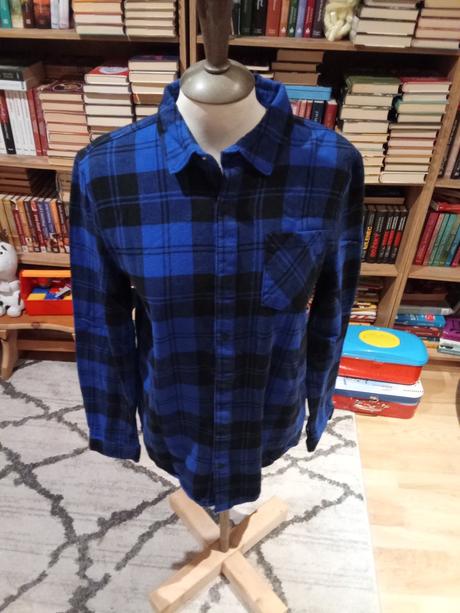 Dievčenská kockovaná košeľa., f&f,158