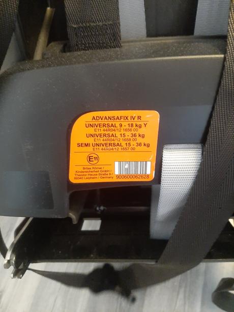 Britax römer advansafix iv r, römer